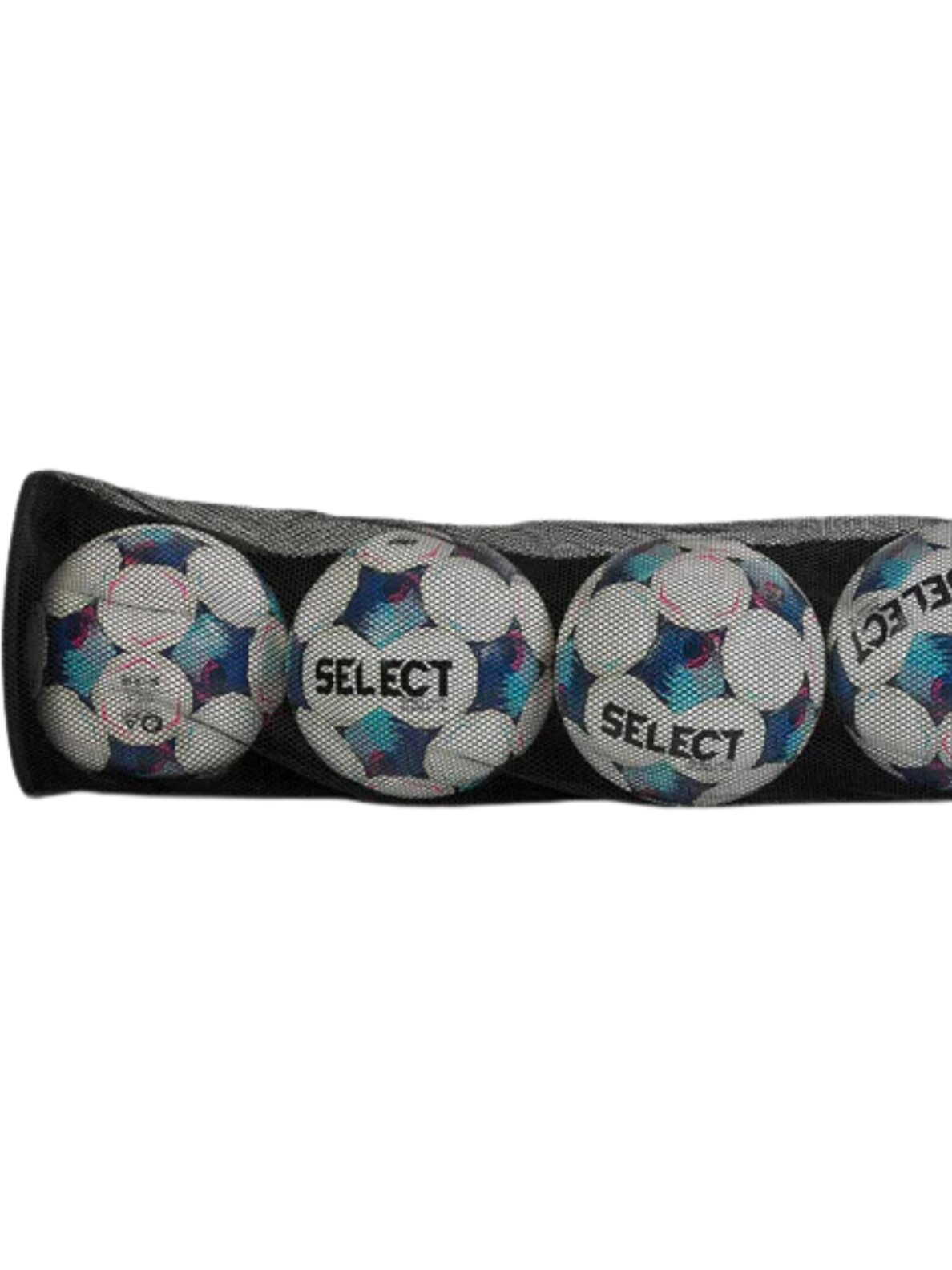 Select kamuolių krepšys 6 vnt. juodas 18620 1