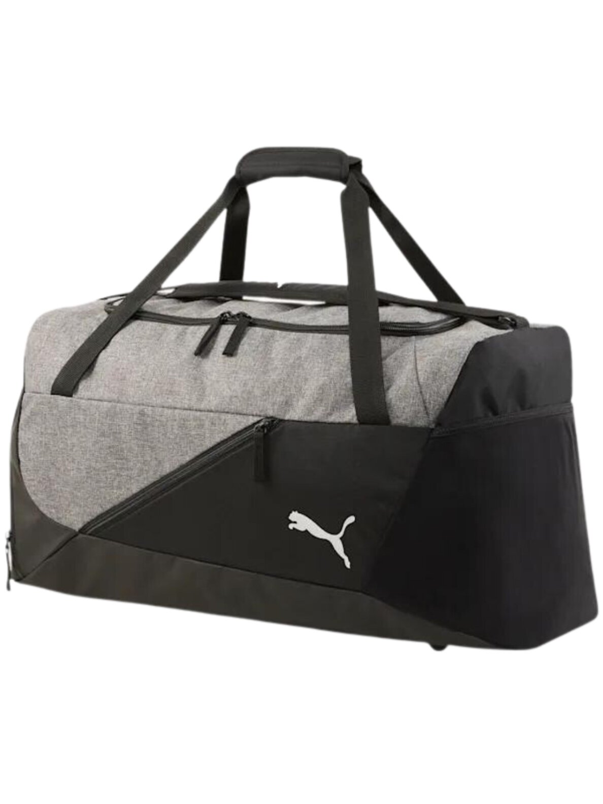 Puma teamFINAL Teambag M juoda ir pilka 78941 01