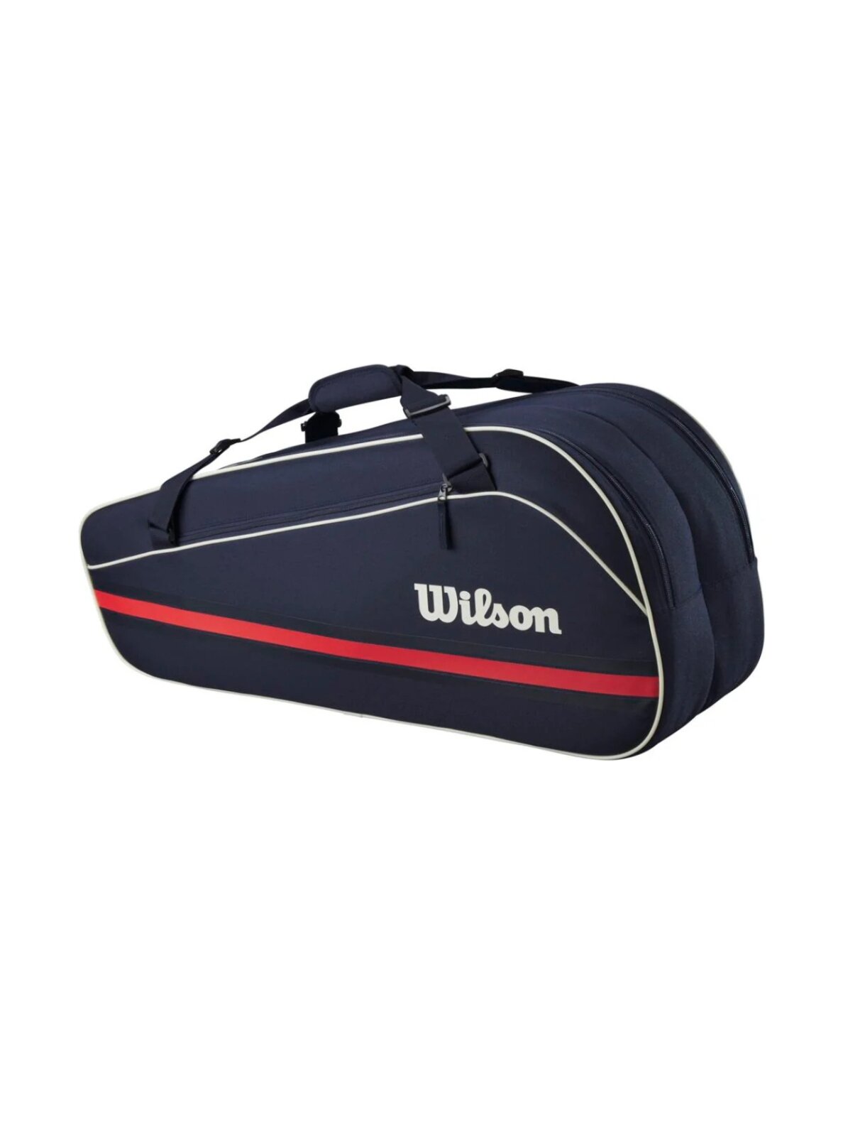 Wilson Team 6PK teniso krepšys, tamsiai mėlynas ir raudonas WR8039901001 2
