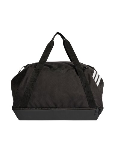 adidas Tiro Duffle Medium Sports Bag With Bottom Compartment juoda JY7943 adidas Tiro Duffle Medium Sports Bag With Bottom Compartment juoda JY7943
