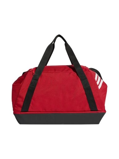 Adidas Tiro Duffle Medium sportinė krepšys su apatine pertvara raudona JY7953 Adidas Tiro Duffle Medium sportinė krepšys su apatine pertvara raudona JY7953