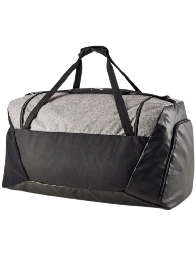 Puma teamFINAL Teambag L juoda ir pilka 78940 01