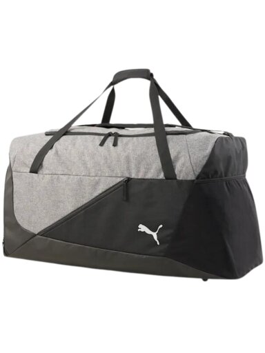 Puma teamFINAL Teambag L juoda ir pilka 78940 01