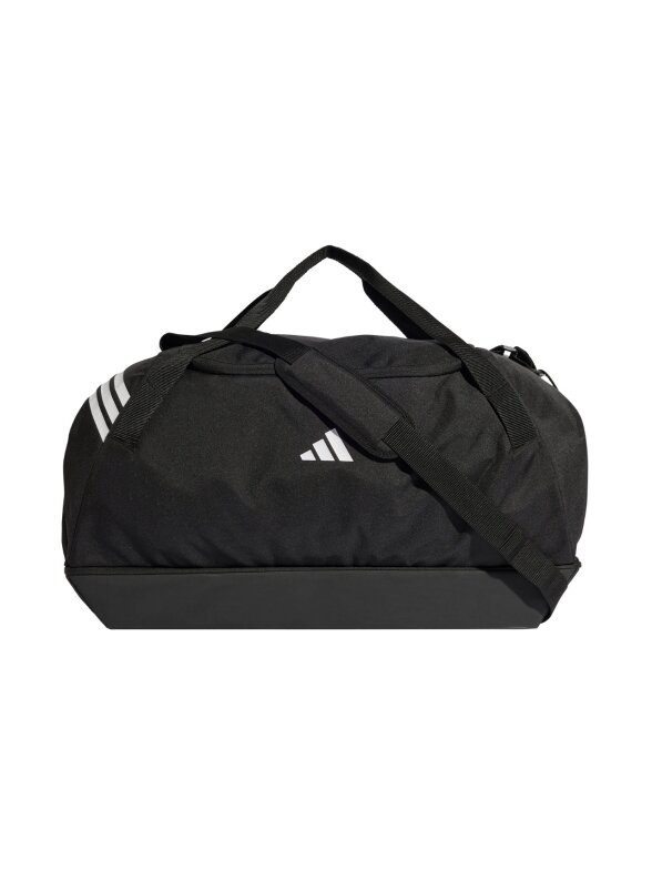 Adidas Tiro Duffle Large sportinė krepšys su apatine skyreliu juoda JY7946 Adidas Tiro Duffle Large sportinė krepšys su apatine skyreliu juoda JY7946