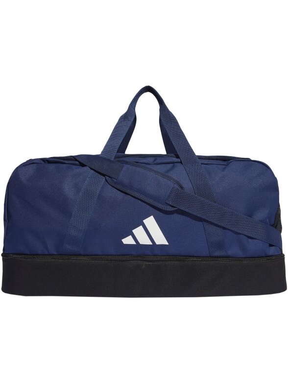 Adidas Tiro League Duffel Didelis krepšys, tamsiai mėlynas IB8652 Adidas Tiro League Duffel Didelis krepšys, tamsiai mėlynas IB8652