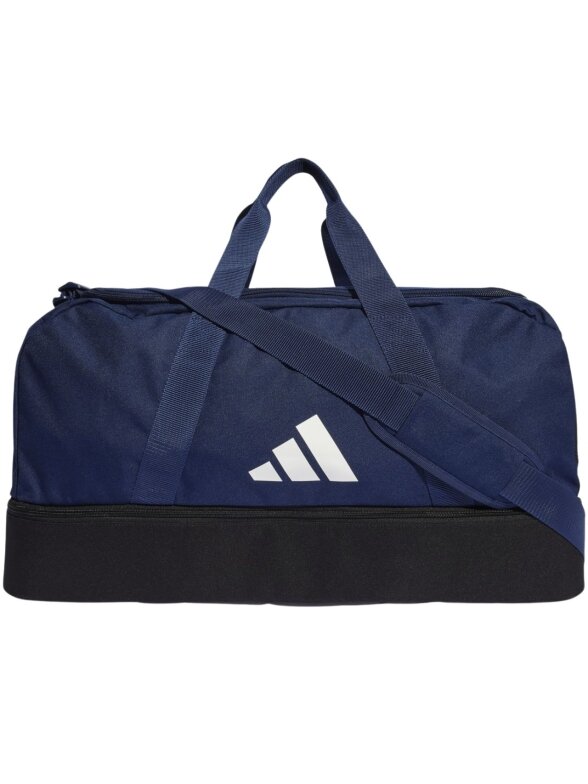 Adidas Tiro League Duffel Medium krepšys, tamsiai mėlynas IB8650 Adidas Tiro League Duffel Medium krepšys, tamsiai mėlynas IB8650