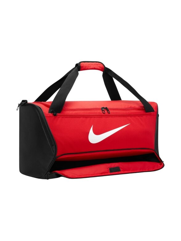 Nike Brasilia 9,5 Training Duffel M sportinė krepšys raudona-juoda DH7710 657 4 Nike Brasilia 9,5 Training Duffel M sportinė krepšys raudona-juoda DH7710 657 4