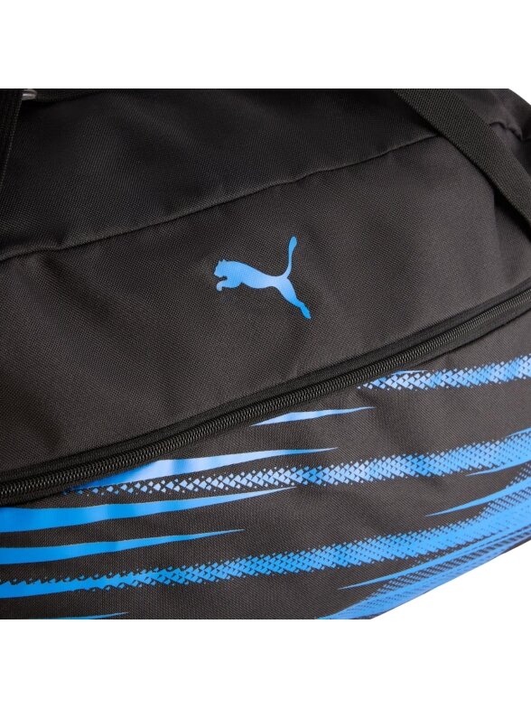 Puma Attacanto Sports Bag M sportinė krepšys juoda-mėlyna 2 Puma Attacanto Sports Bag M sportinė krepšys juoda-mėlyna 2