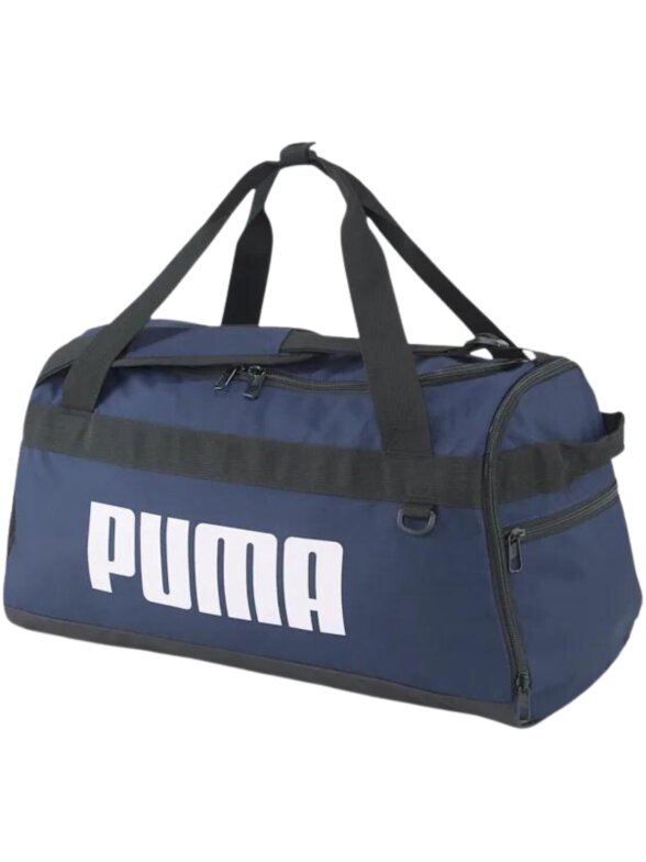 Puma Challenger Duffel S krepšys, tamsiai mėlynas 79530 02 Puma Challenger Duffel S krepšys, tamsiai mėlynas 79530 02