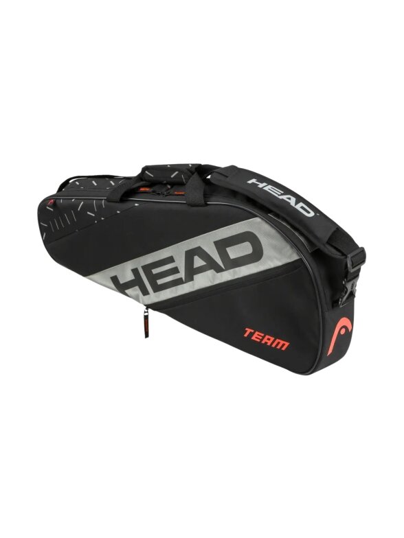 Teniso krepšys Head Team Racquet Bag S juodo-pilkos spalvos 262234