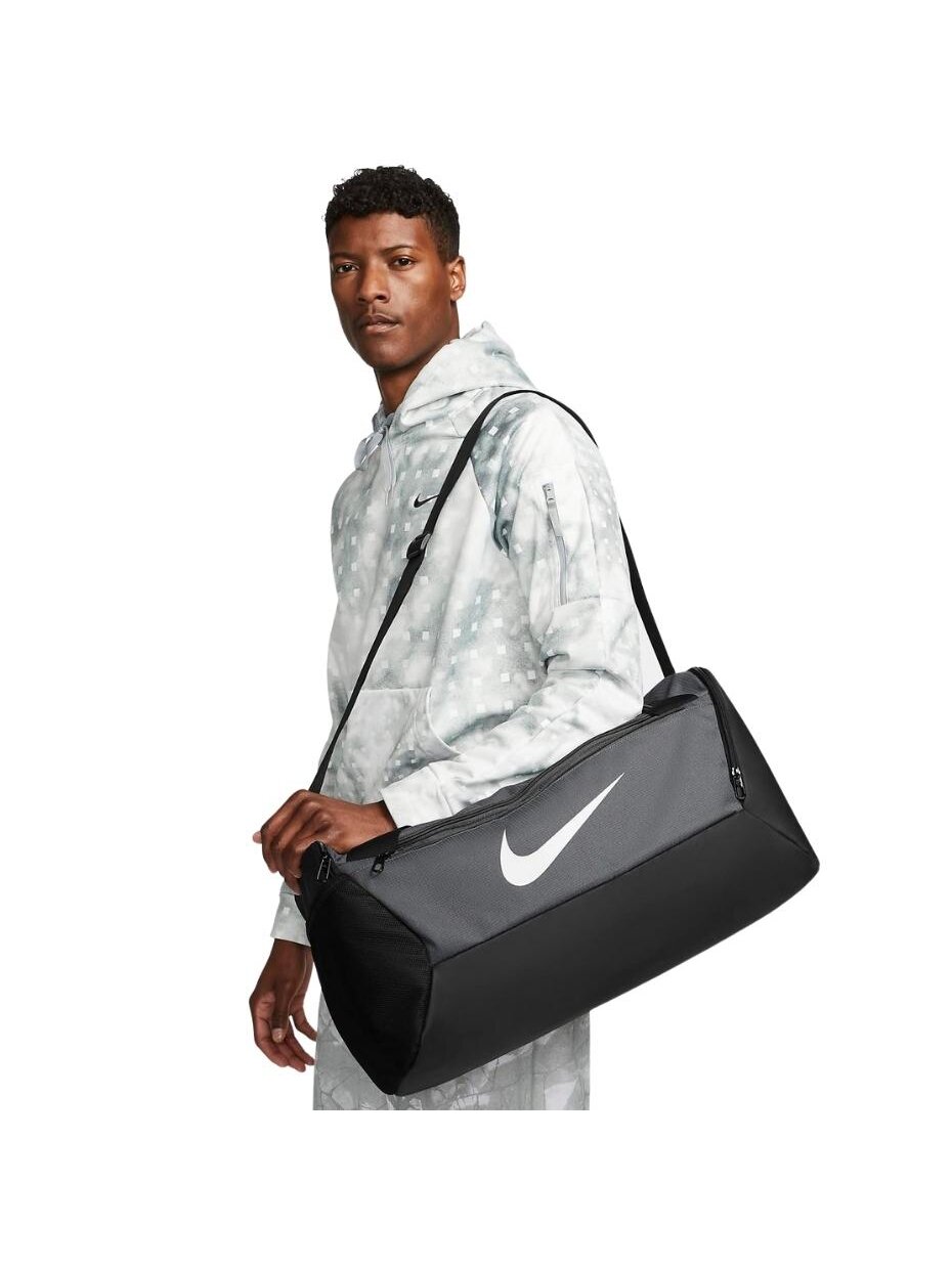 Nike Brasilia Duffel krepšys 41 l pilka ir juoda DM3976 068 3