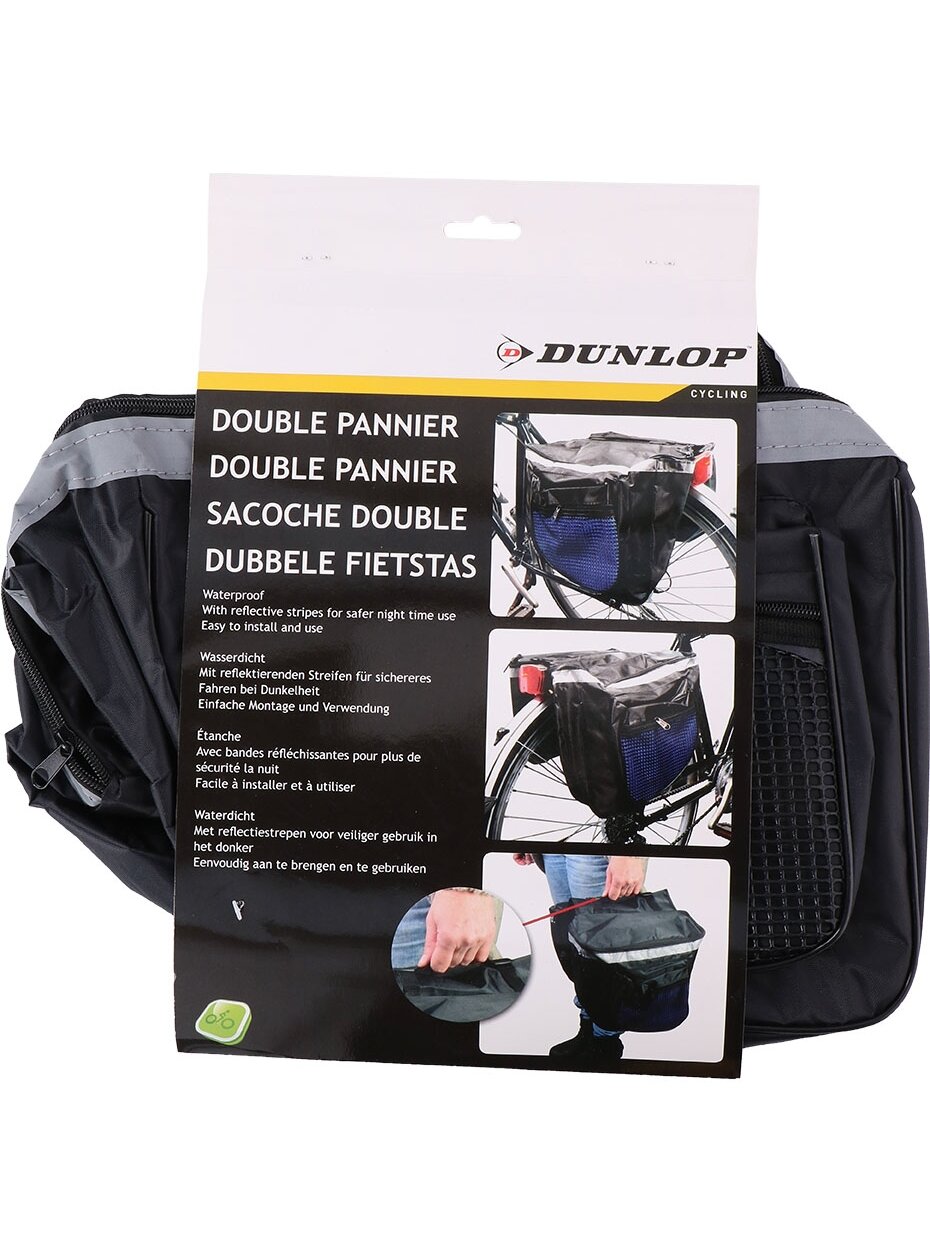 Dunlop 2ass PES dviračių laikiklio krepšys 30x26x10cm 600D SL 27890 1