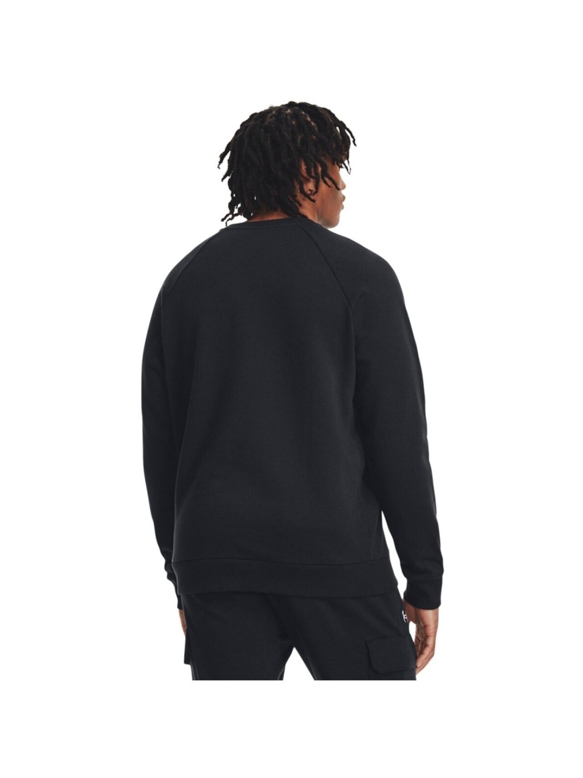Under Armour Rival Fleece Crew vyriški palaidinės juodi 1379755 001 4