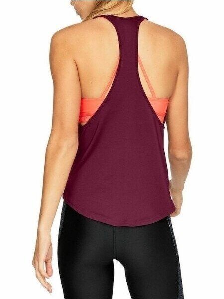 Under armour marškinėliai moterims 1302254 bordo 1