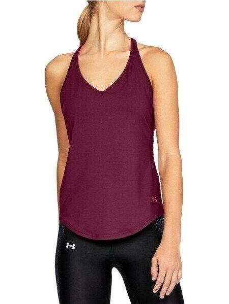 Under armour marškinėliai moterims 1302254 bordo Under armour marškinėliai moterims 1302254 bordo