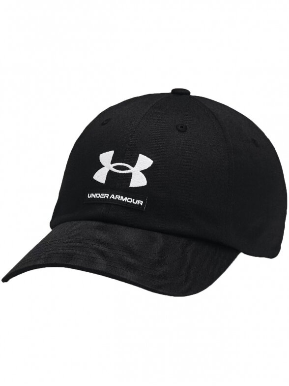Under Armour kepurė su snapeliu OSFM 1369783 001 juoda Under Armour kepurė su snapeliu OSFM 1369783 001 juoda