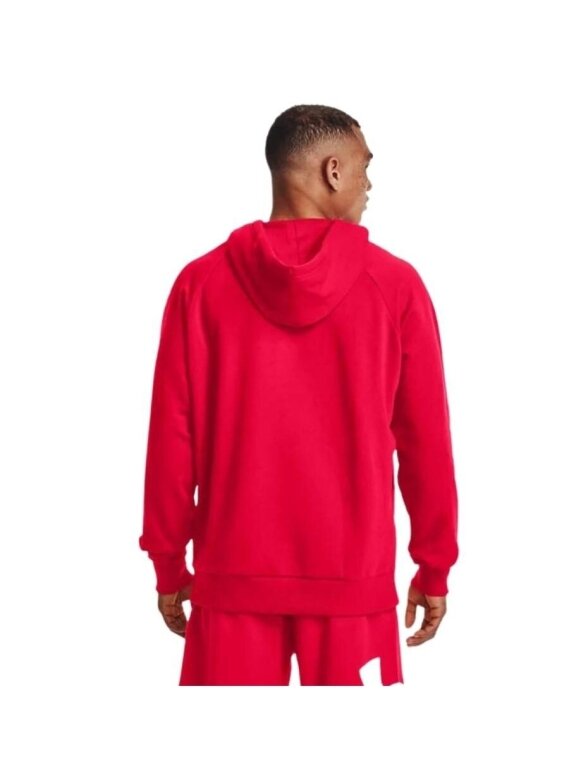 Under Armour Rival Fleece Big Logo HD vyriškas džemperis raudonas 1357093 600 4