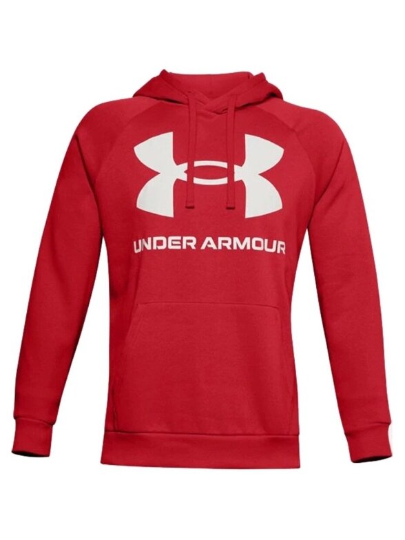 Under Armour Rival Fleece Big Logo HD vyriški džemperiai raudoni 1357093 608 1