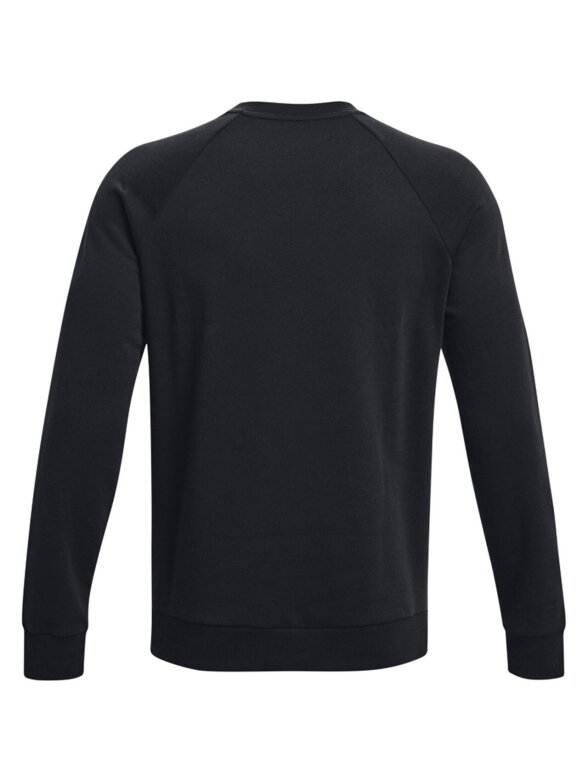 Under Armour Rival Fleece Crew vyriški palaidinės juodi 1379755 001 2 Under Armour Rival Fleece Crew vyriški palaidinės juodi 1379755 001 2
