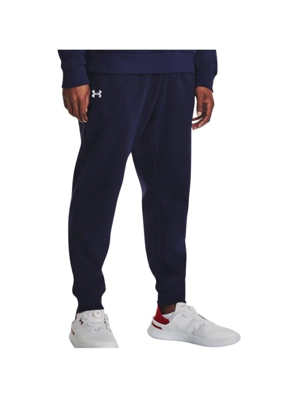Under Armour Rival Fleece Joggers vyriškos kelnės, tamsiai mėlynos 1379774 410 2 Under Armour Rival Fleece Joggers vyriškos kelnės, tamsiai mėlynos 1379774 410 2