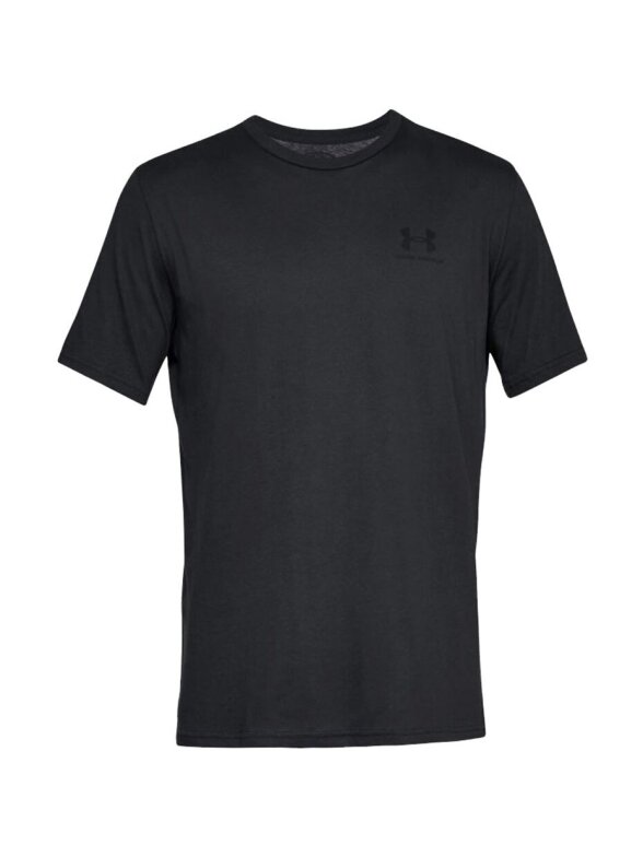 Under Armour Sportstyle Left Chest SS vyriški marškinėliai juodi 1326799 001 1 Under Armour Sportstyle Left Chest SS vyriški marškinėliai juodi 1326799 001 1