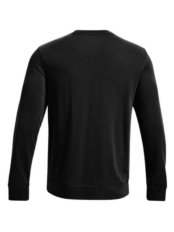Under Armour UA Rival Terry Logo Crew vyriški džemperiai juodi 1370391 001 1