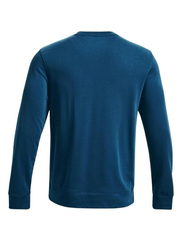 Under Armour UA Rival Terry Logo Crew vyriški džemperiai mėlyni 1370391 458 1