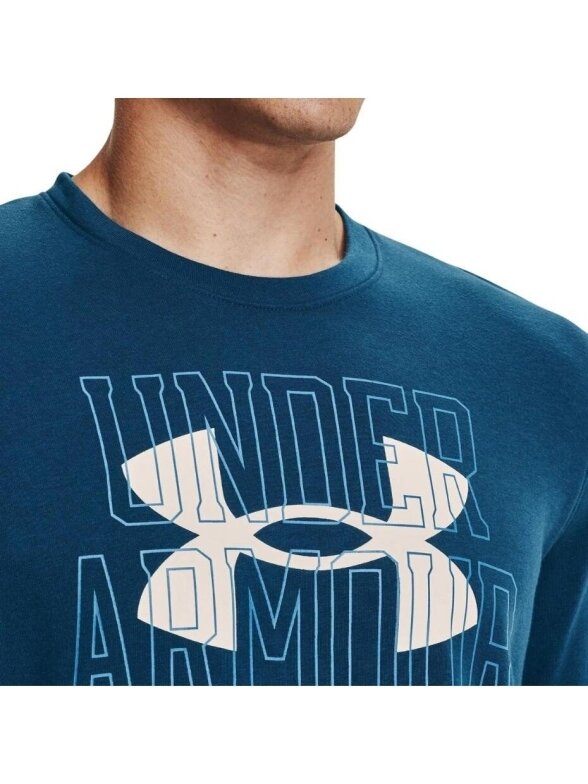 Under Armour UA Rival Terry Logo Crew vyriški džemperiai mėlyni 1370391 458 5 Under Armour UA Rival Terry Logo Crew vyriški džemperiai mėlyni 1370391 458 5