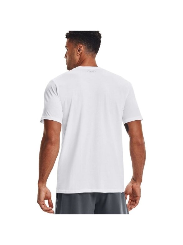 „Under Armour“ vyrų komandos numeris Žodinis ženklas SS marškiniai balti 1329582 100 3 „Under Armour“ vyrų komandos numeris Žodinis ženklas SS marškiniai balti 1329582 100 3