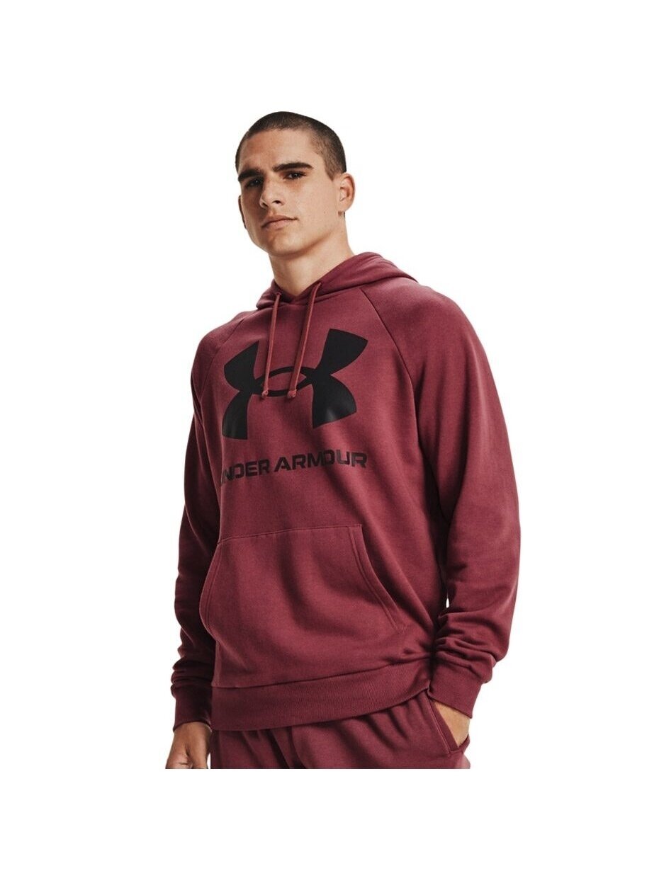 Under Armour Rival Fleece Big Logo HD vyriškas džemperis bordo spalvos 1357093 652 4 Under Armour Rival Fleece Big Logo HD vyriškas džemperis bordo spalvos 1357093 652 4