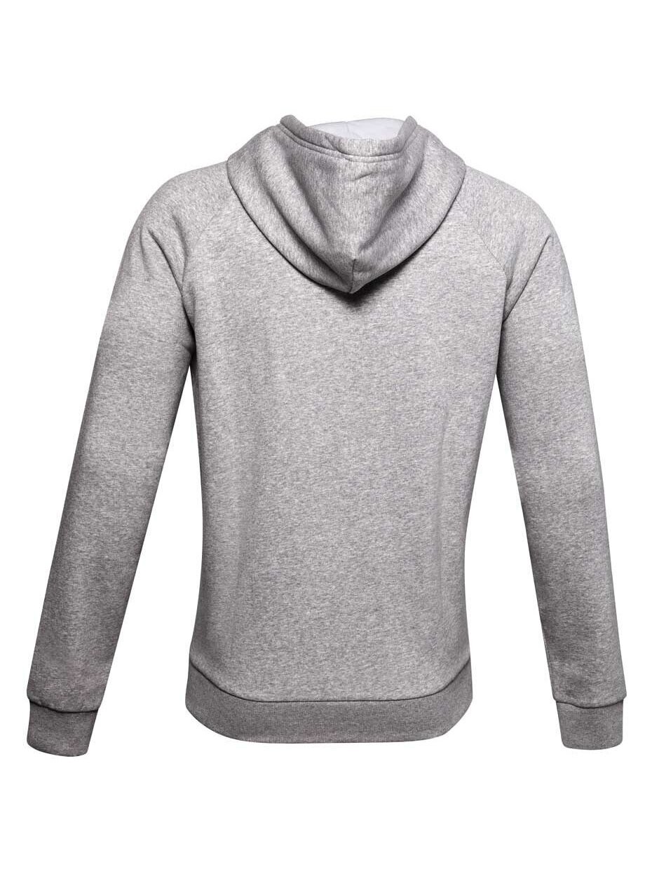 Under Armour Rival Fleece Big Logo Hd vyriškas džemperis pilkas 1357093 011 1