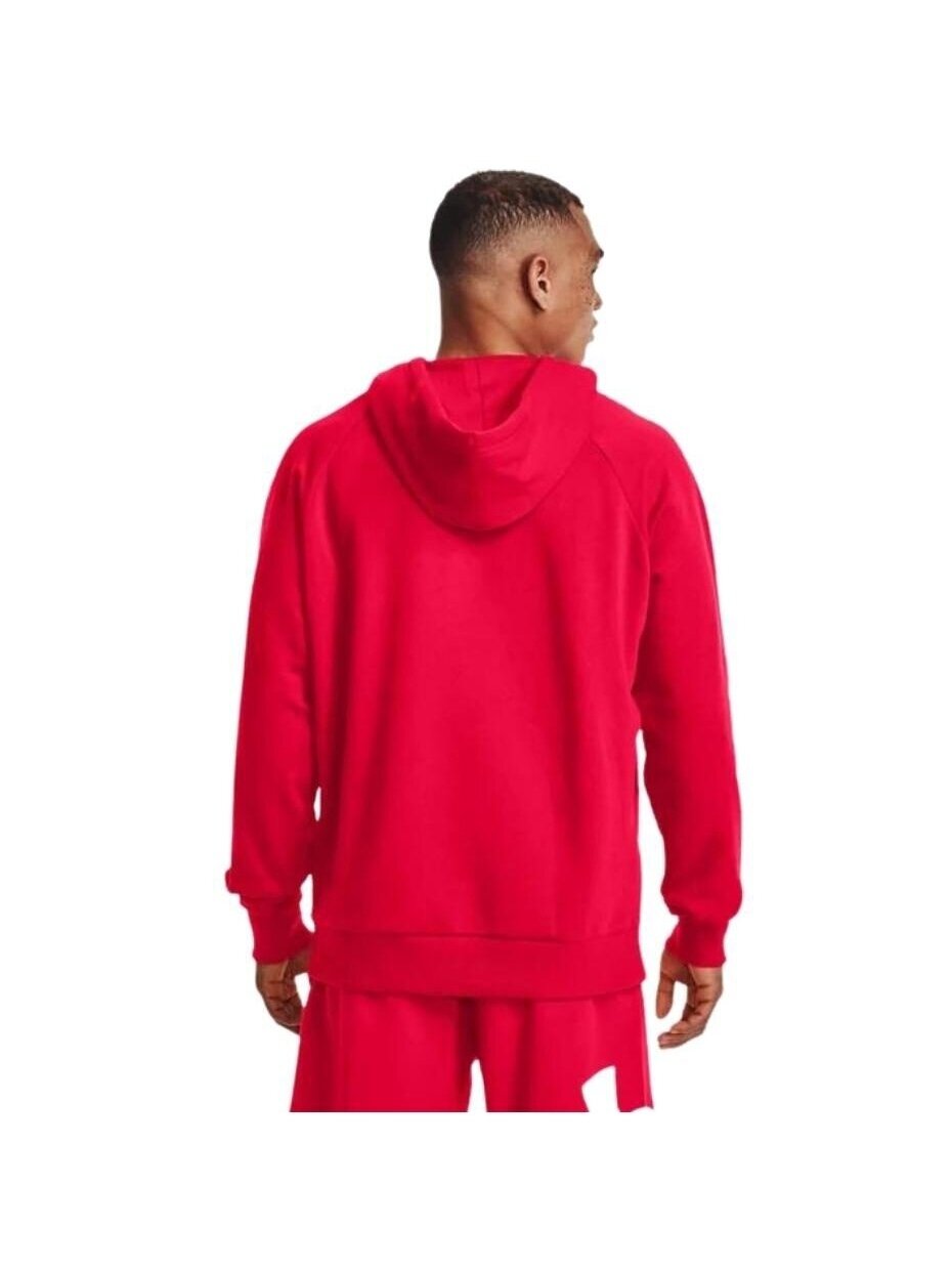 Under Armour Rival Fleece Big Logo HD vyriškas džemperis raudonas 1357093 600 4