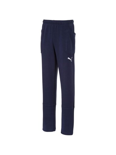 Vaikiškos kelnės Puma Liga Casuals Pants JUNIOR tamsiai mėlynos 655635 06