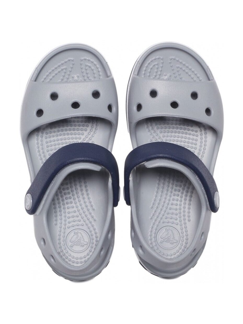 Vaikiškos basutės Crocs Crosband Sandal Kids pilkos ir tamsiai mėlynos spalvos 12856 01U 1