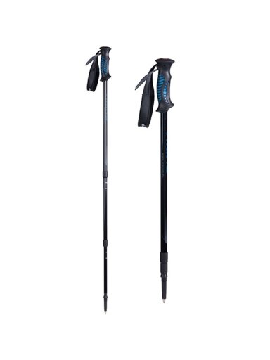 Viking Kalio žygio lazdos, juodos, 65-135 cm 610-17-2501-09-UNI Viking Kalio žygio lazdos, juodos, 65-135 cm 610-17-2501-09-UNI