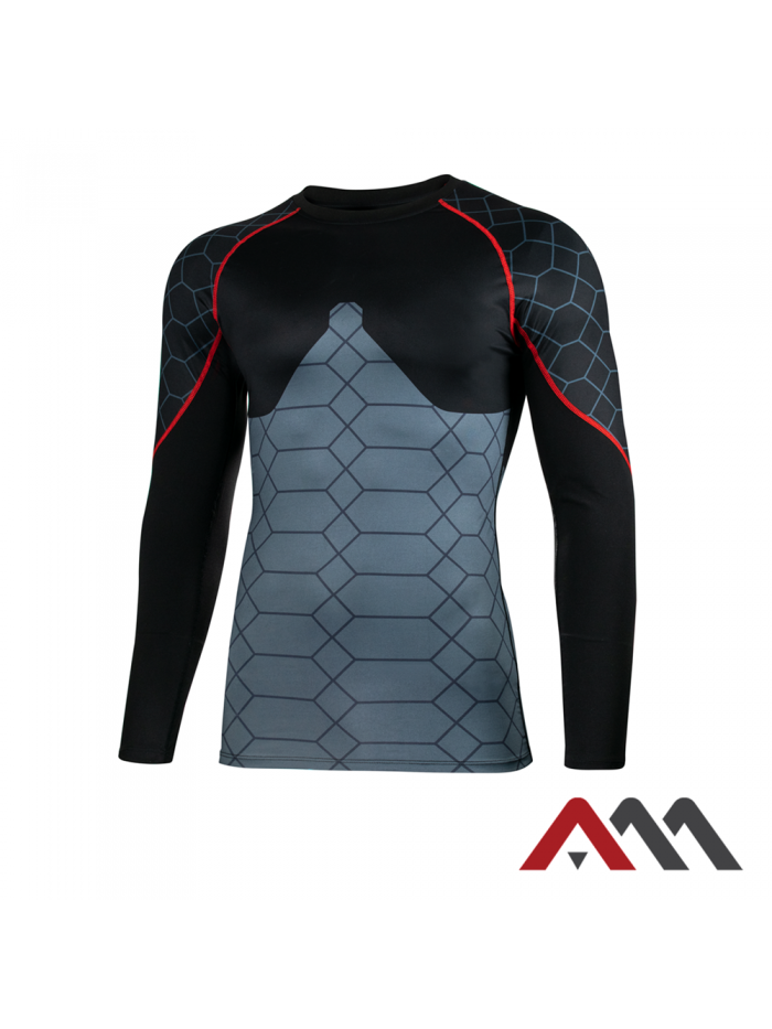 VIKEN THERMAL TERMOAKTYVŪS MARŠKINĖLIAI UNISEX JUODI / PILKI VIKEN THERMAL TERMOAKTYVŪS MARŠKINĖLIAI UNISEX JUODI / PILKI