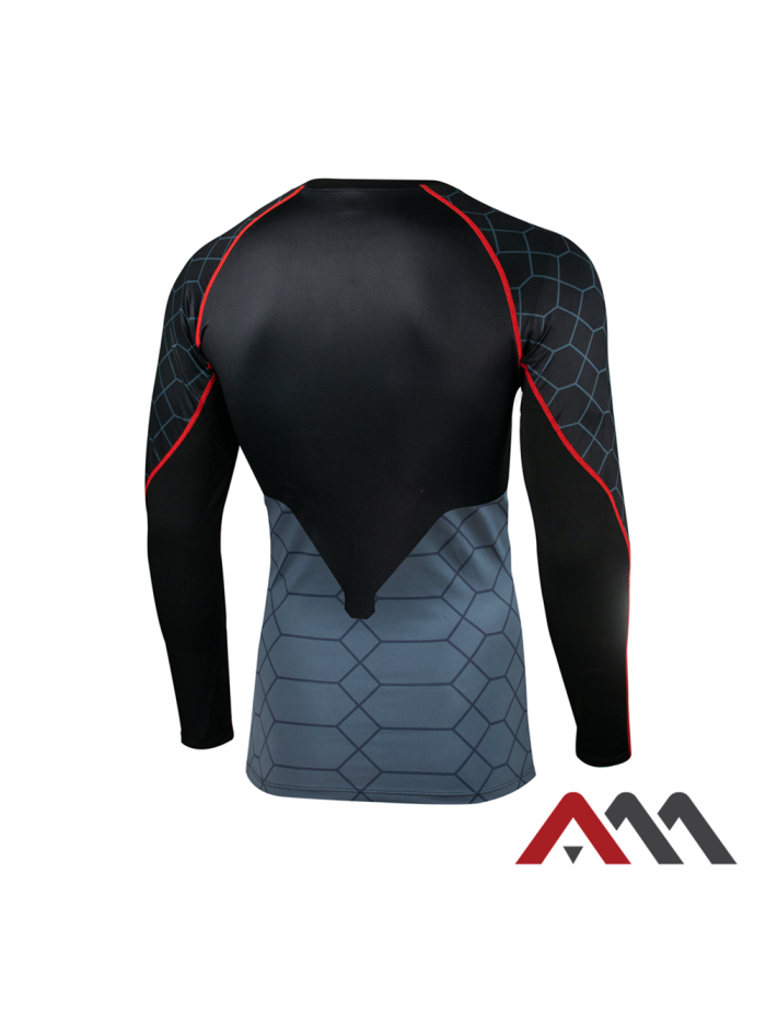 VIKEN THERMAL TERMOAKTYVŪS MARŠKINĖLIAI UNISEX JUODI / PILKI 1 VIKEN THERMAL TERMOAKTYVŪS MARŠKINĖLIAI UNISEX JUODI / PILKI 1