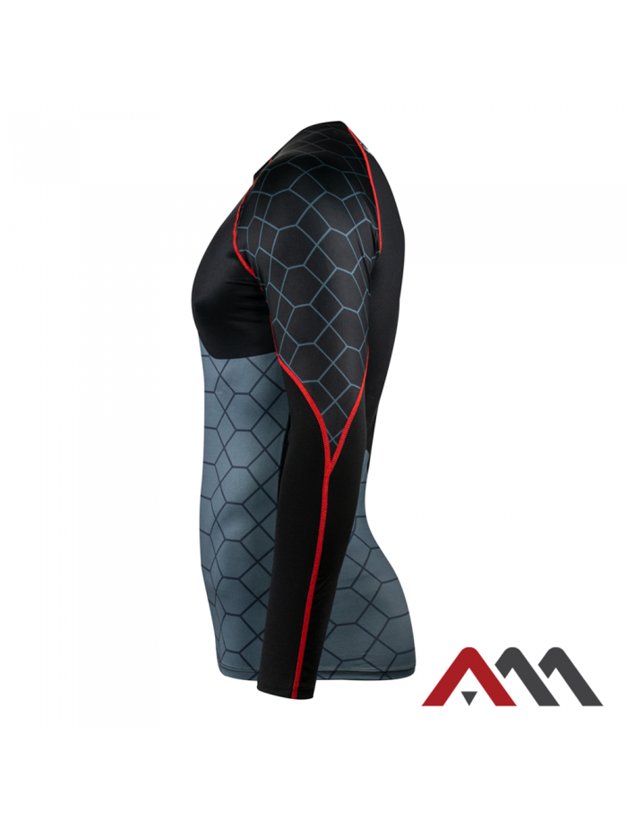 VIKEN THERMAL TERMOAKTYVŪS MARŠKINĖLIAI UNISEX JUODI / PILKI 2 VIKEN THERMAL TERMOAKTYVŪS MARŠKINĖLIAI UNISEX JUODI / PILKI 2