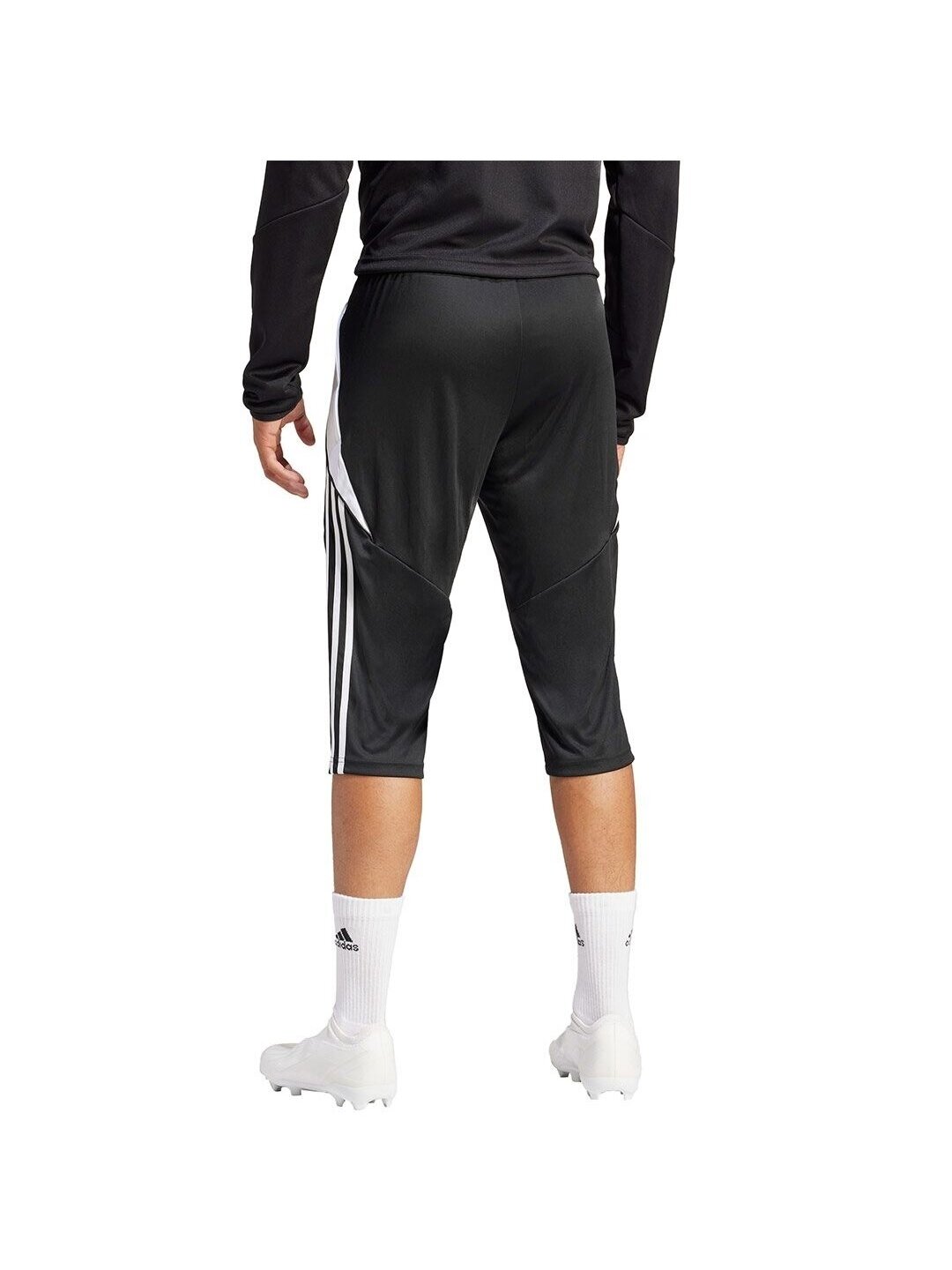 Vyriškos Adidas Tiro 24 3/4 kelnės juodos IJ7671 2 Vyriškos Adidas Tiro 24 3/4 kelnės juodos IJ7671 2