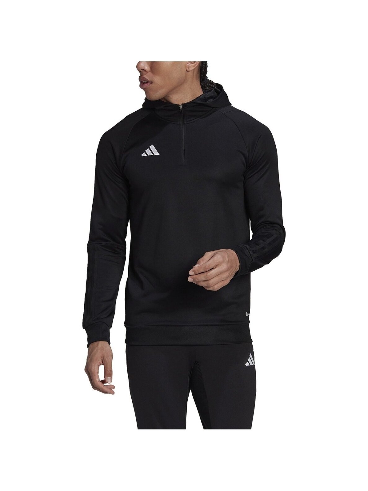 Vyriškas adidas Tiro 23 Competition Hoodie juodas HE5648 3 Vyriškas adidas Tiro 23 Competition Hoodie juodas HE5648 3