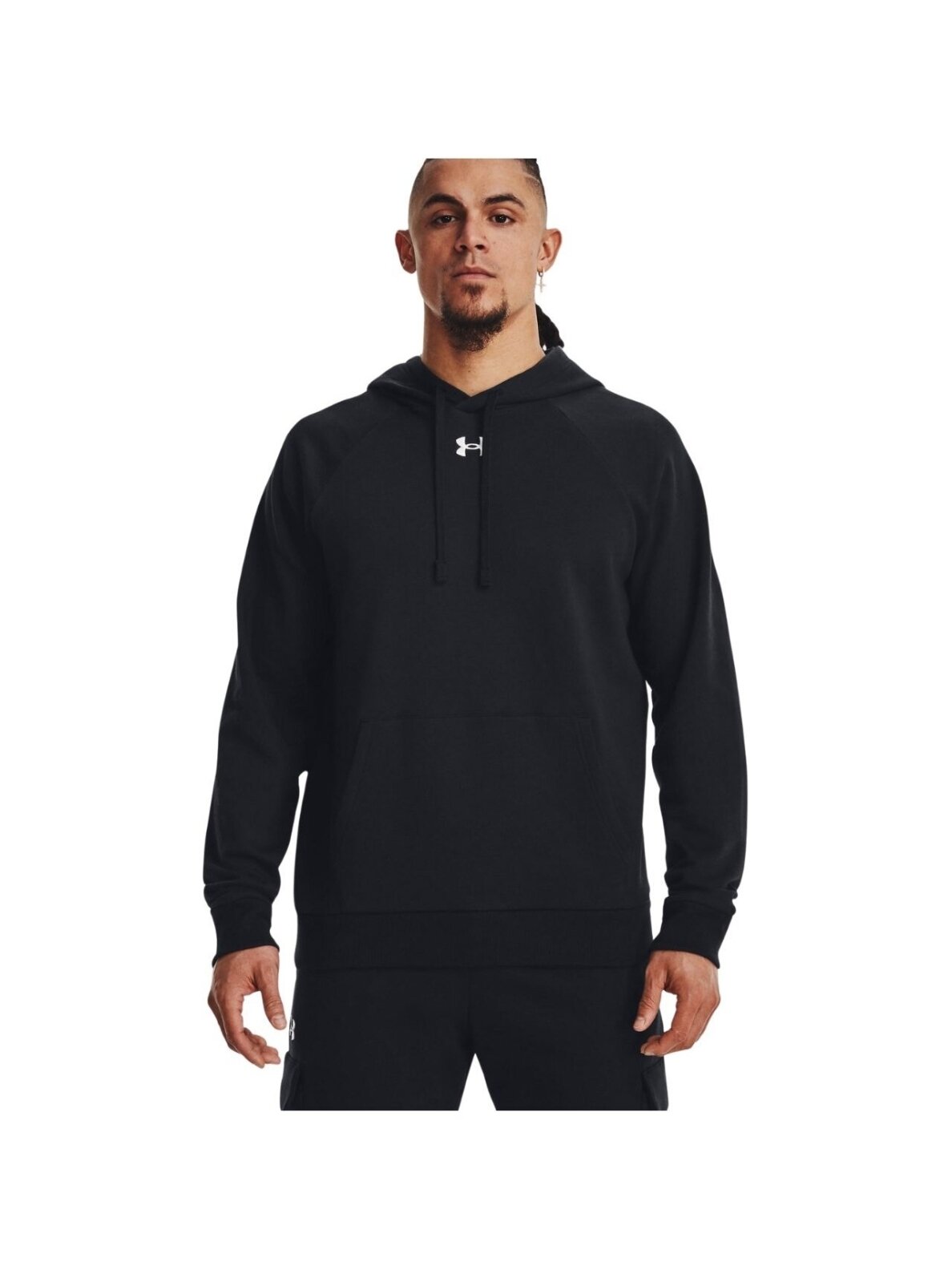 Vyriškas „Under Armour“ konkurentų vilnos džemperis, juodas 1379757 001 2