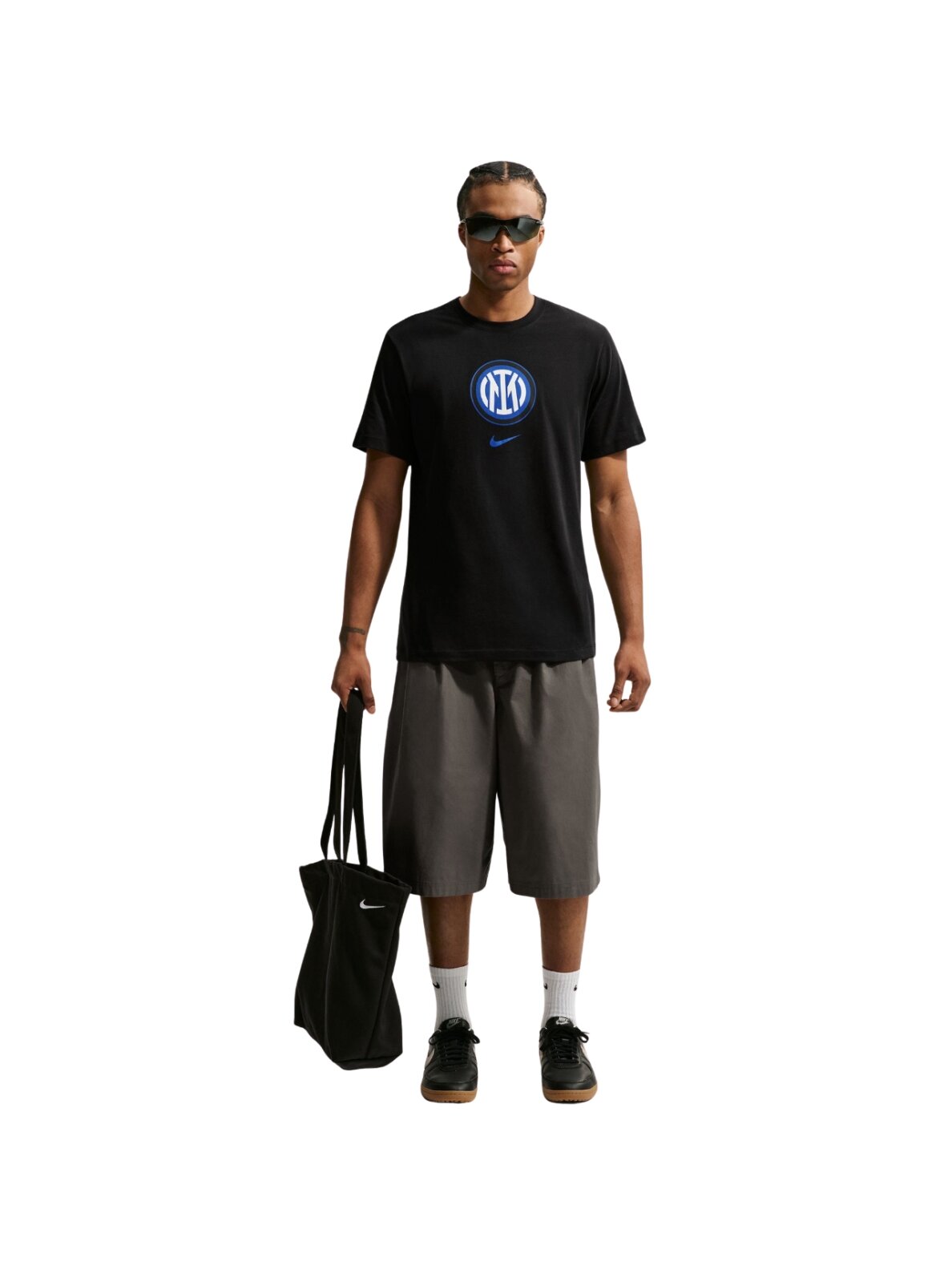 Vyriški marškinėliai Nike Inter Milano juodi IM1662 010 5 Vyriški marškinėliai Nike Inter Milano juodi IM1662 010 5