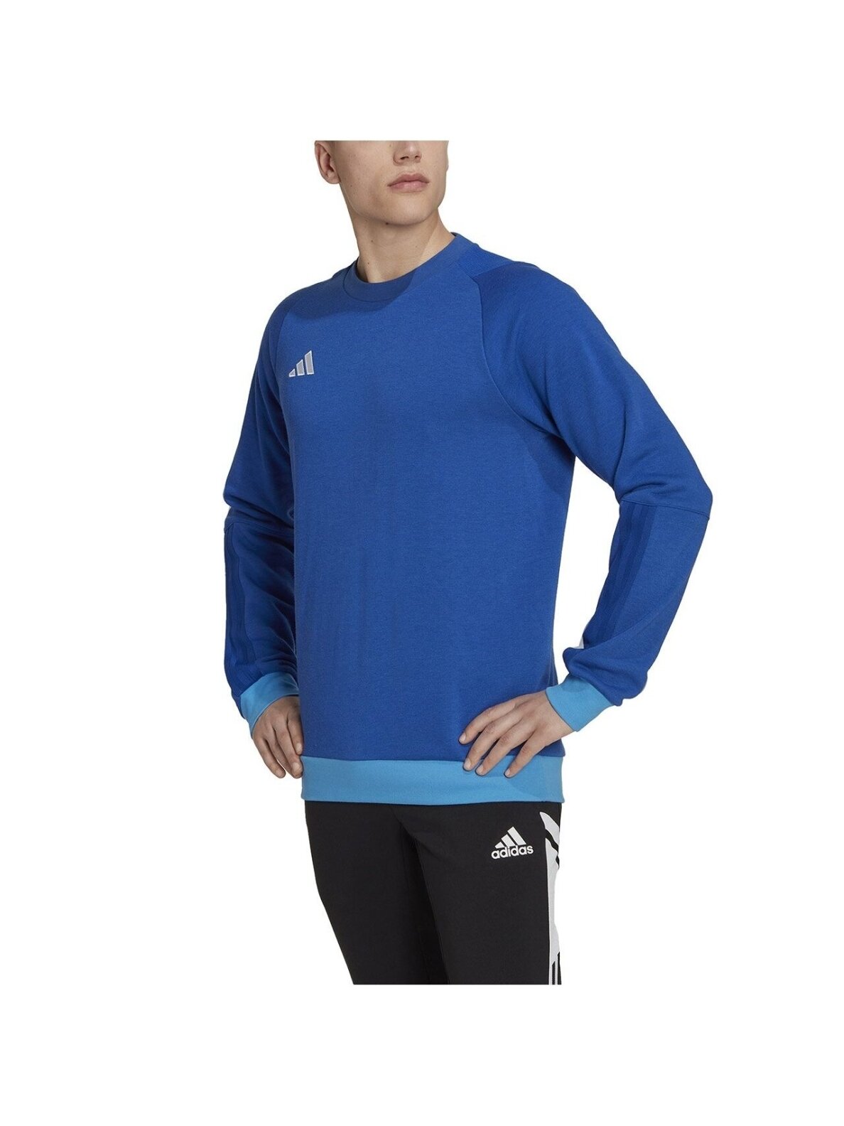 Vyriški džemperiai adidas Tiro 23 Competition Crew mėlyni HU1325 4
