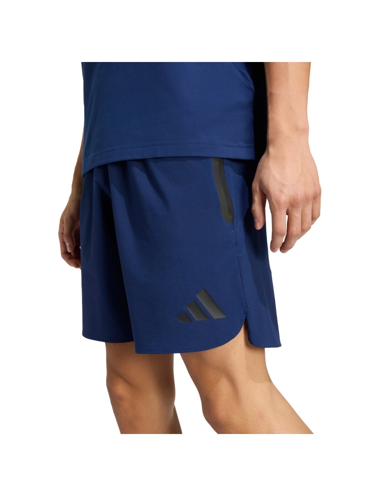 Vyriški šortai adidas Tiro Travel Woven tamsiai mėlyni KE8370 3