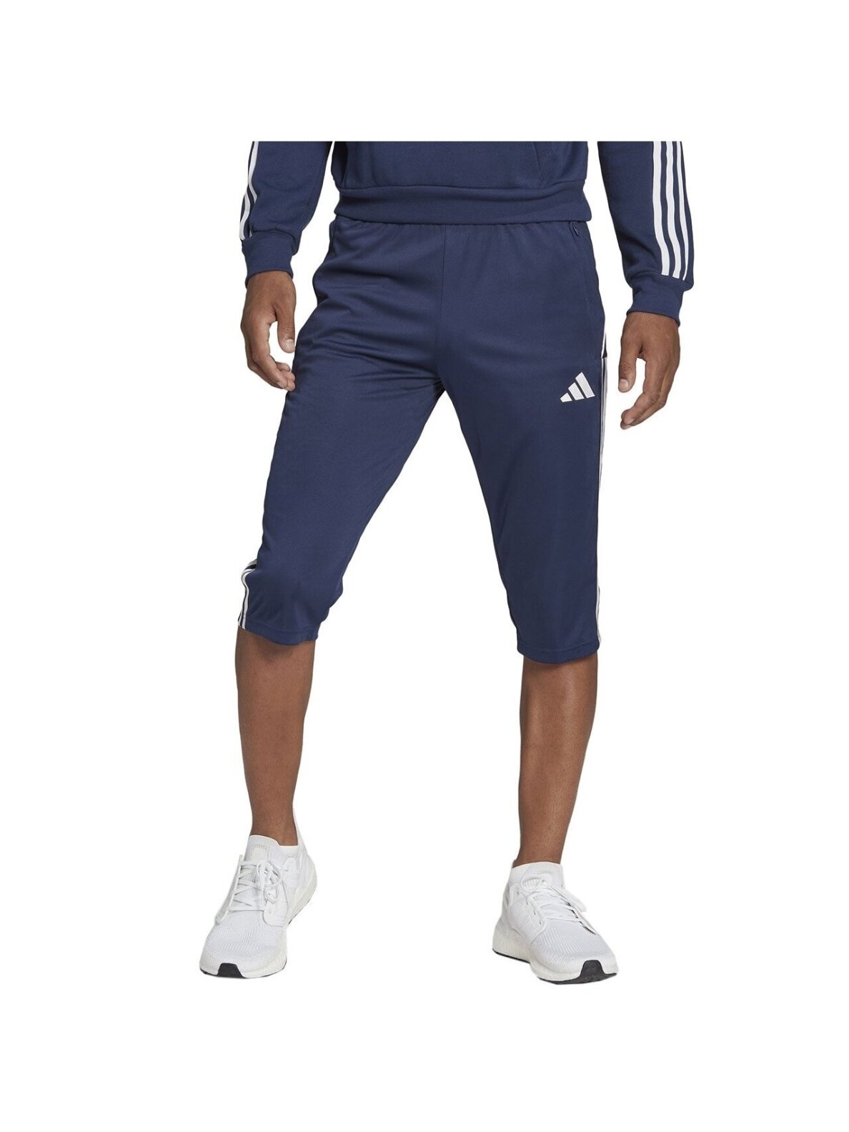 Vyriškos adidas Tiro 23 League 3/4 kelnės, tamsiai mėlynos HS7235