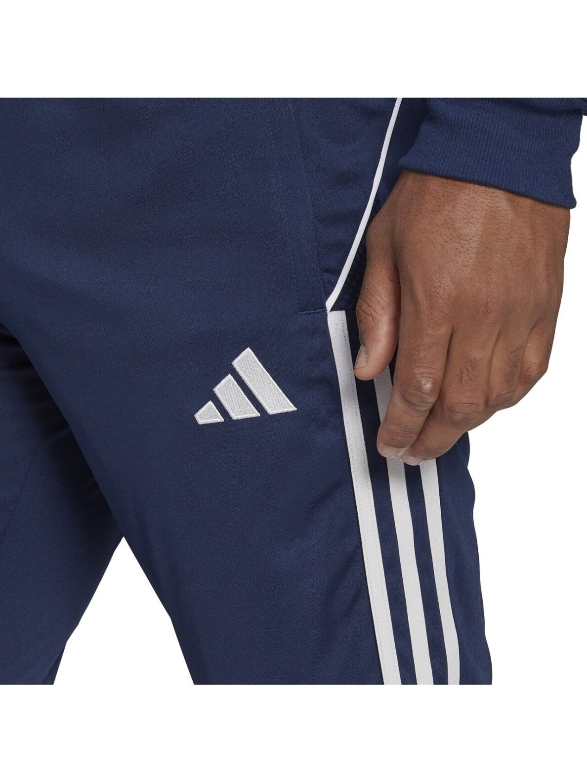 Vyriškos adidas Tiro 23 League 3/4 kelnės, tamsiai mėlynos HS7235 3