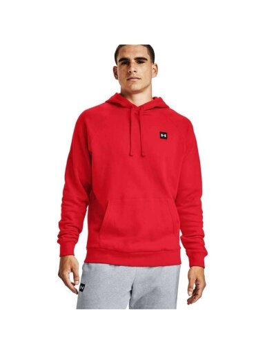 Vyriškas „Under Armour“ varžovų vilnos džemperis raudonas 1357092 600