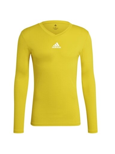 Vyriški adidas Team Base marškinėliai geltoni GN7506