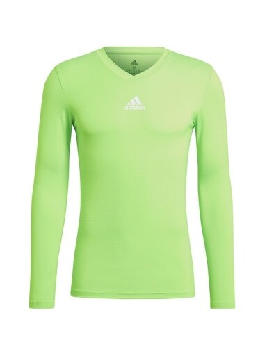 Vyriški adidas Team Base Tee šviesiai žalia GN7505