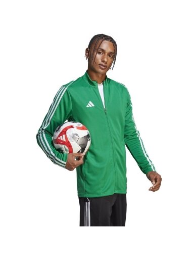 Vyriški adidas Tiro 23 League Training Track Top džemperis žalias IC7875